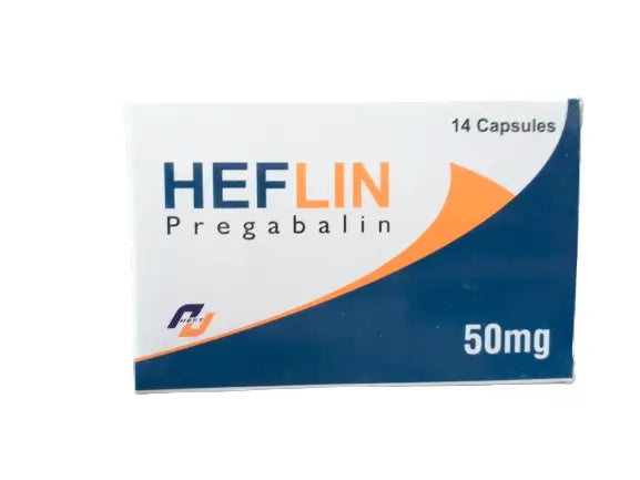 Heflin 50mg Capsules – Pregabalin for Nerve Pain & Seizure Management 01