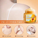 SADOER Yellow Peach Exfoliating Bath Salt Scrub 350g photo 6