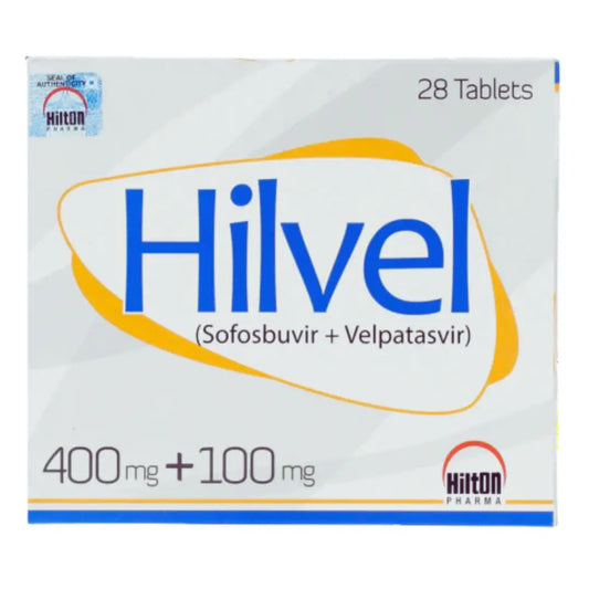 Hilvel Tablets 400mg/100mg (28 Tablets) - Hepatitis C Treatment in Pakistan