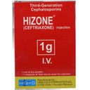 Hizone IV Injection 1g (Ceftriaxone Sodium) - High-Q International - derma.pk photo 1