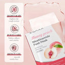 Sadoer Honey Peach Nicotinamide Moisturizing Foot Mask photo 3
