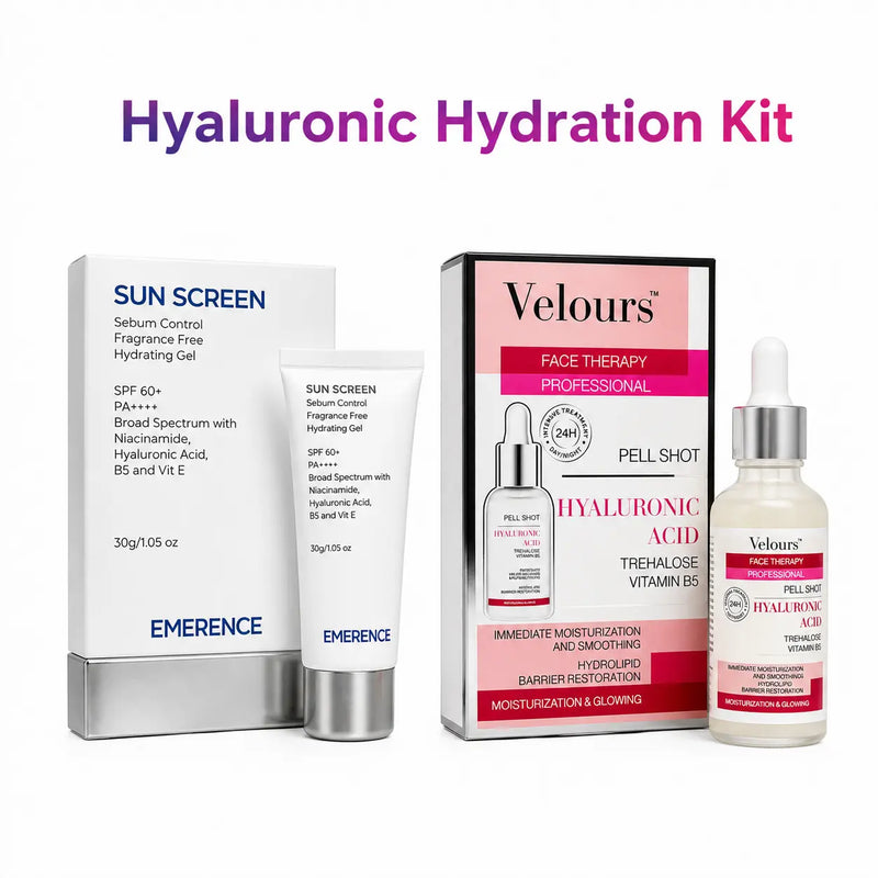 Hyaluronic Hydration Kit – HA Serum + Water Gel