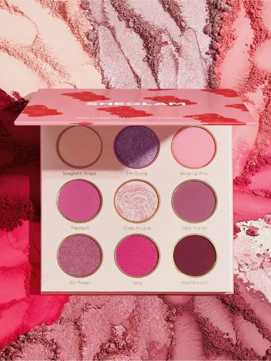 Sheglam Love Eye Candy Palette – front of packaging