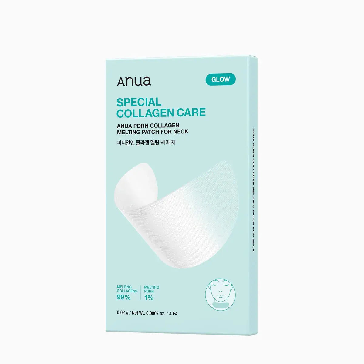 Anua Pdrn Collagen Melting Patch For Neck 4ea – front of packaging