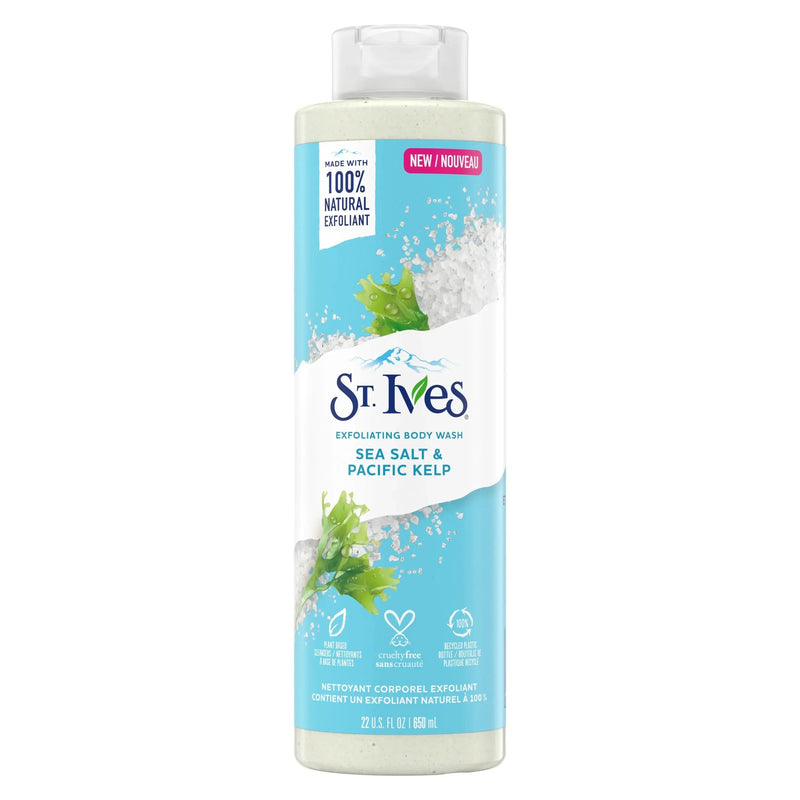 St. Ives Sea Salt & Pacific Kelp Body Wash 650ml