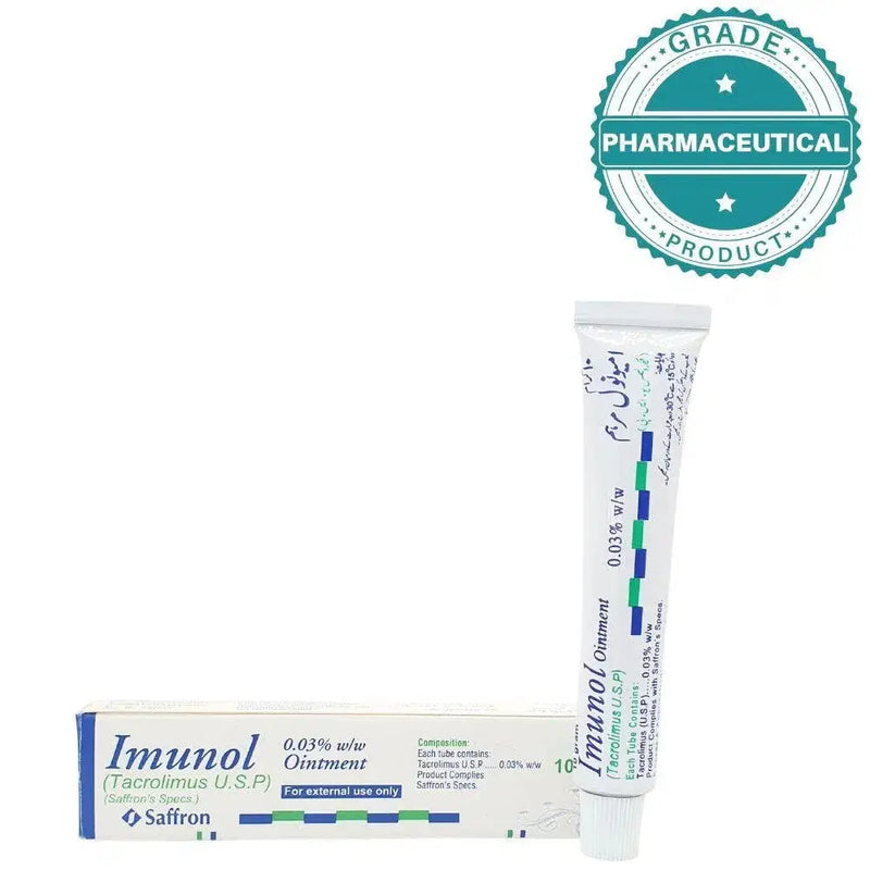 Imunol Ointment 10g (Tacrolimus 0.03%)