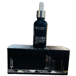 White Gleam vitamin C AHA serum 30ml dropper bottle dark spots