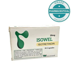 Isowel Isotretinoin 20mg Capsules (Pack of 30) – Available in Pakistan