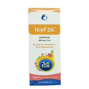 Icef DS 30ml Syrup — Cefixime Antibiotic Syrup for Children