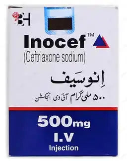 Inocef Vial IM 500mg – Effective Antibiotic Treatment – Available in Pakistan