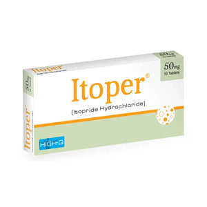 Itoper 50mg Tablets – Itopride for Gastroparesis & Functional Dyspepsia