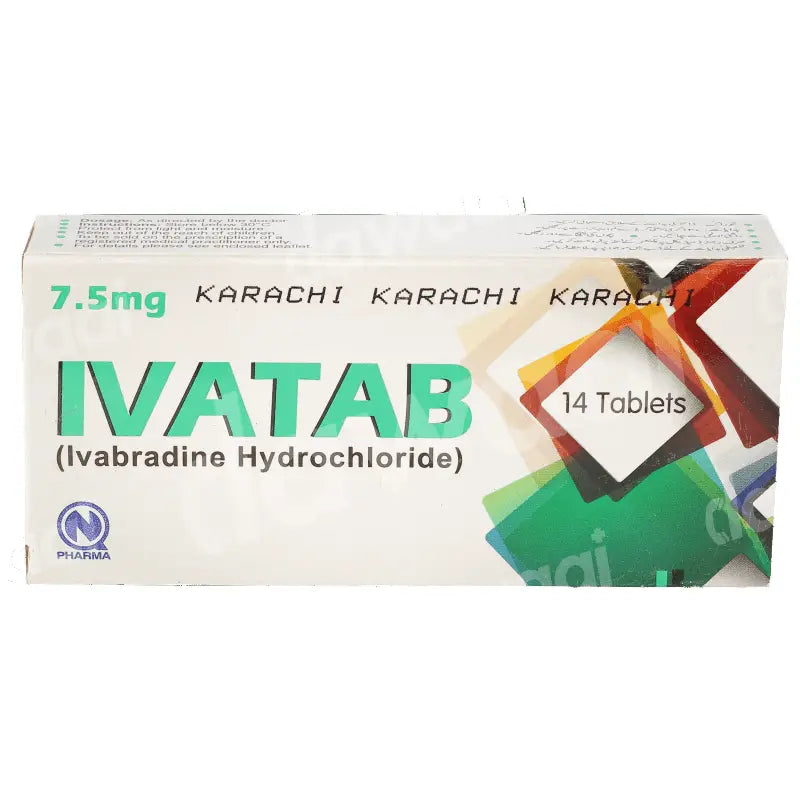 Ivatab 7.5mg Tablets – Ivabradine for Heart Rate Control & Angina Relief