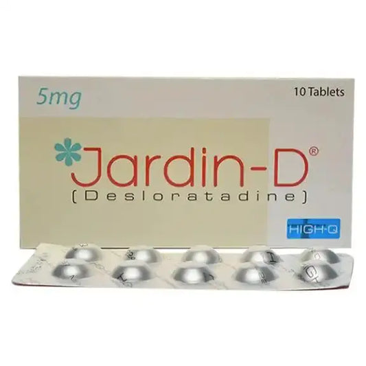 Jardin D 5mg Tablets ��� Allergy & Nasal Congestion Relief