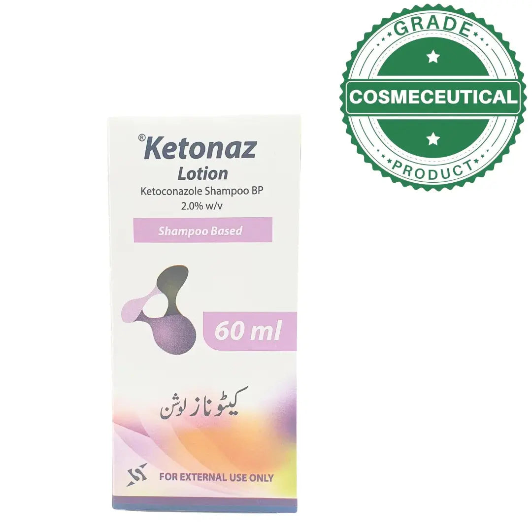 Ketonaz Lotion Shampoo Based 60ml