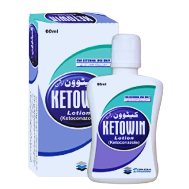 Ketowin Lotion 60ml (Ketoconazole) — Anti-Dandruff & Antifungal
