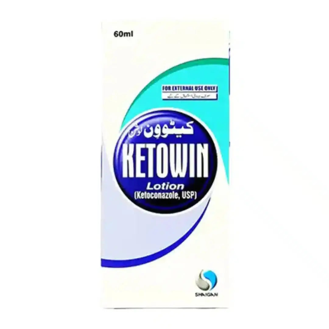 Ketowin Lotion 60ml (Ketoconazole) - Anti-Dandruff Treatment | derma.pk