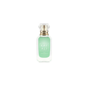 Huda Beauty Kayali Yum Pistachio Gelato | 33 Eau de Parfum Intense 10ml – back of packaging