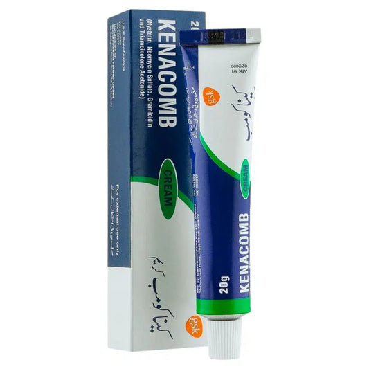 Kenacomb Cream 20g - Antifungal and Antibacterial Cream - derma.pk
