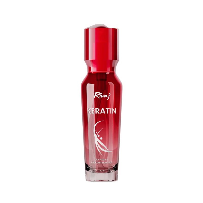 Rivaj Keratin Hair Serum 40ml – Frizz Control & Strengthening Treatment