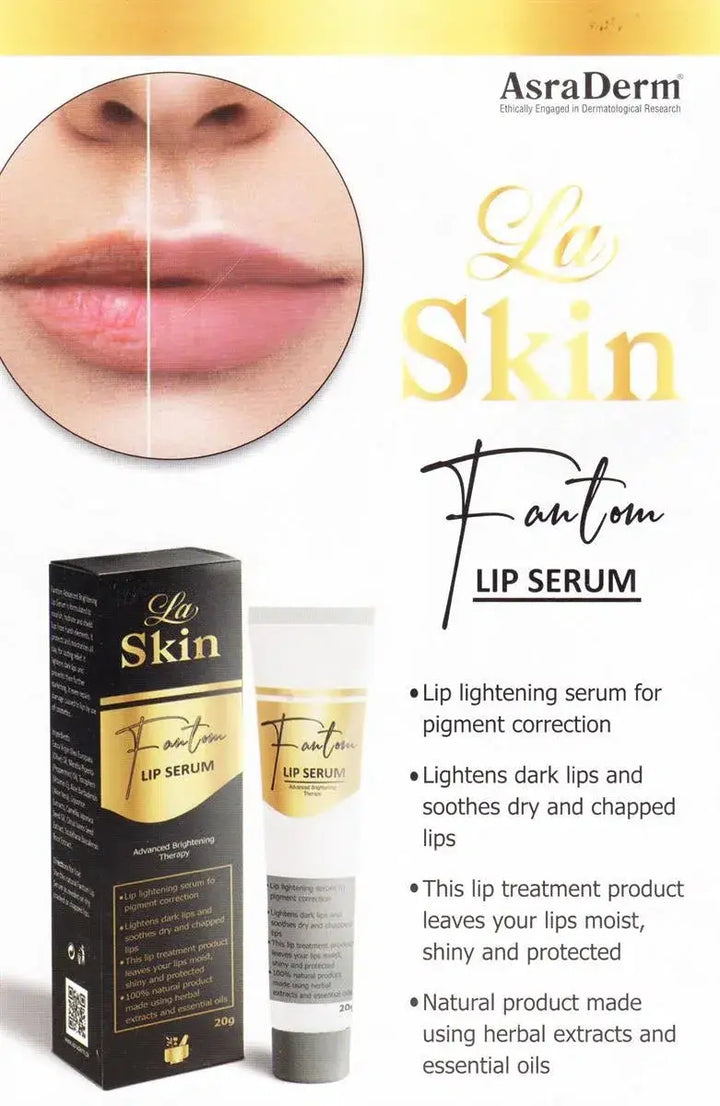 LA SKIN FANTUM LIP SERUM ADVANCED BRIGHTENING THERAPY 20g Asra Derm pharma