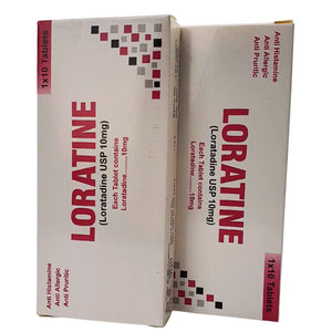 Loratine Loratadine 10mg Tablets