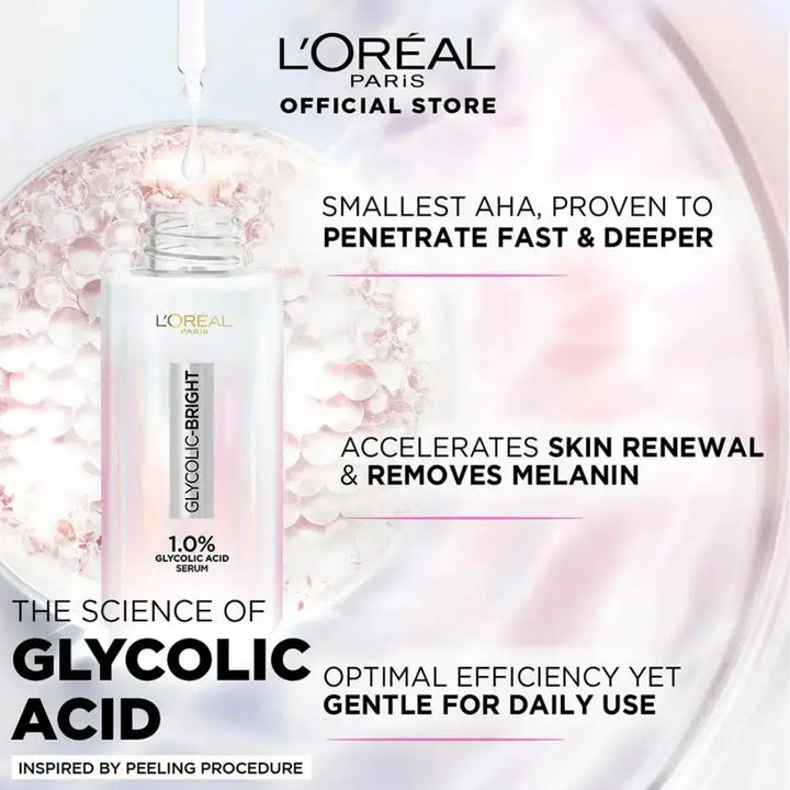 LOREAL GLYCOLIC BRIGHT SERUM