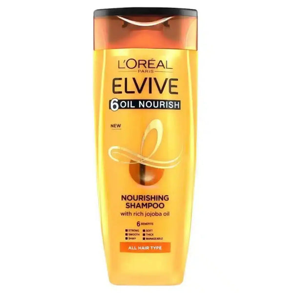 L'OREAL PARIS ELVIVE 6 OIL NOURISH SHAMPOO 360ml LOREAL