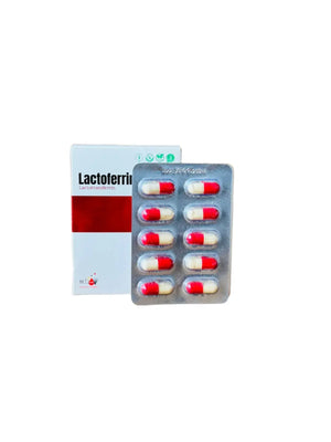 Lactoferrin 100mg Capsule — Skin Healing & Immune Support Supplement