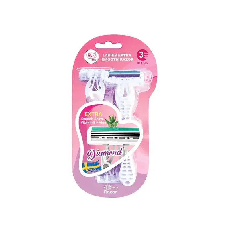 Rivaj Ladies Extra Smooth Diamond Razor – Comfortable & Precise Shaving