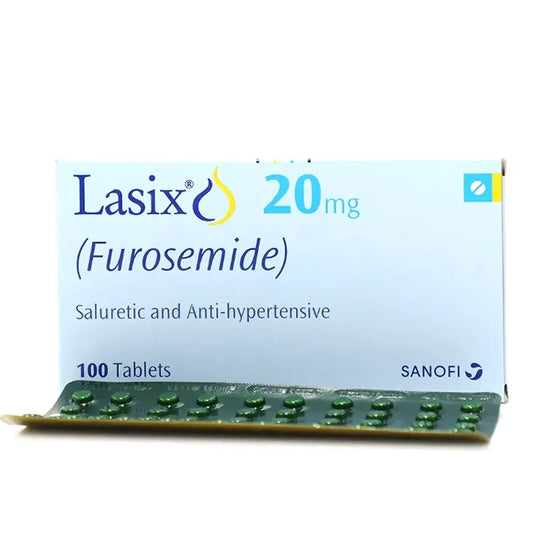 Lasix Tablets 20mg ��� Diuretic for Fluid Retention & Hypertension