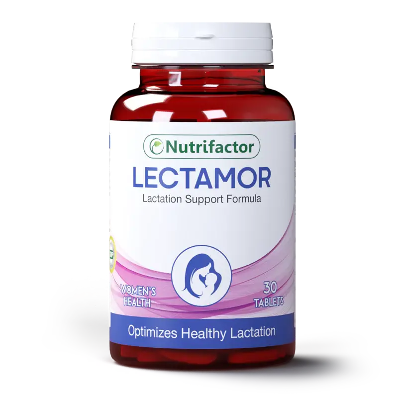 Nutrifactor Lectamor lactation capsules pack for breastfeeding mothers