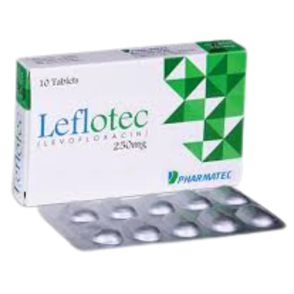 Leflotec Tablets 500Mg (1 Box = 1 Strip)(1 Strip = 10 Tablets)