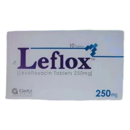 Leflox 250mg Tablets |10 Tablets | - Getz Pharma - Pakistan