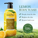 Sadoer Lemon Body Wash Natural Lemon Extracts 400ml photo 2