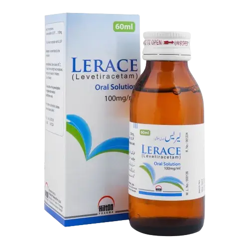 Lerace Oral Solution 60ml – Levetiracetam for Seizure and Epilepsy Control