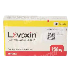 Levoxin 250mg Tablets (Searle) - Buy Online at derma.pk