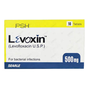 Levoxin Tablets 500mg (Levofloxacin) - Searle Pakistan | derma.pk