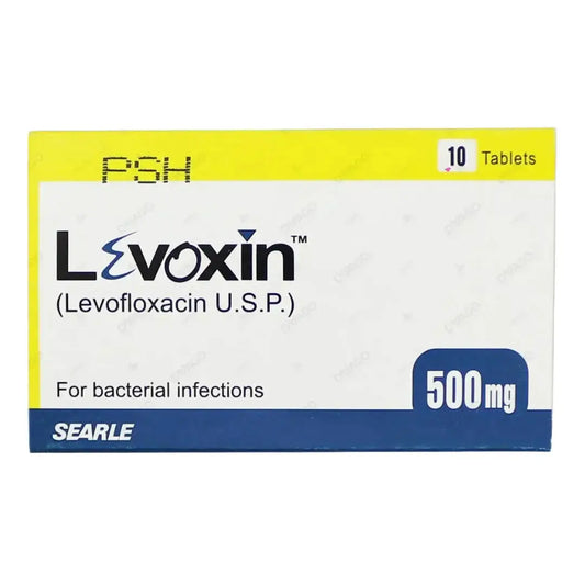 Levoxin Tablets 500mg (Levofloxacin) - Searle Pakistan | derma.pk
