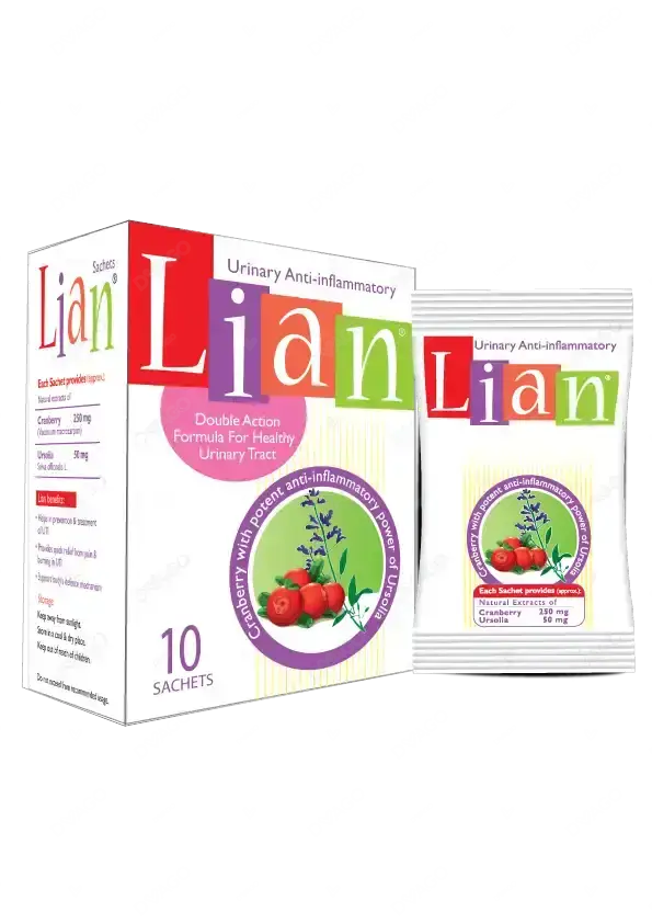 Lian Sachets – Multivitamin & Iron Supplement for Energy, Growth, and Nutritional Support