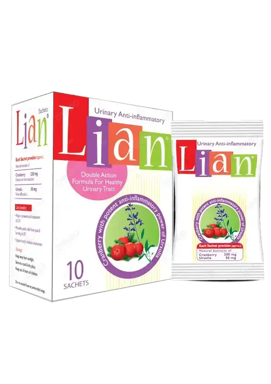 Lian Sachets – Multivitamin & Iron Supplement for Energy, Growth, and Nutritional Support