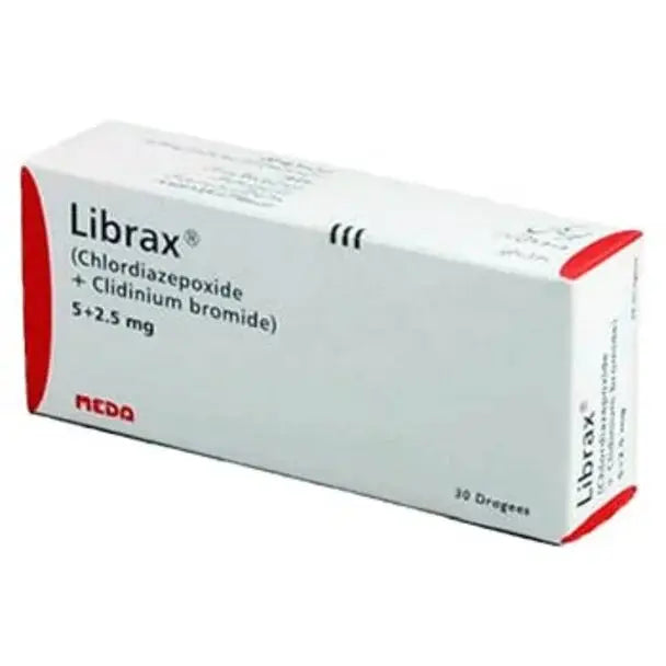 Librax Tablets 5mg+2.5mg – IBS Treatment for Stomach Pain & Cramps