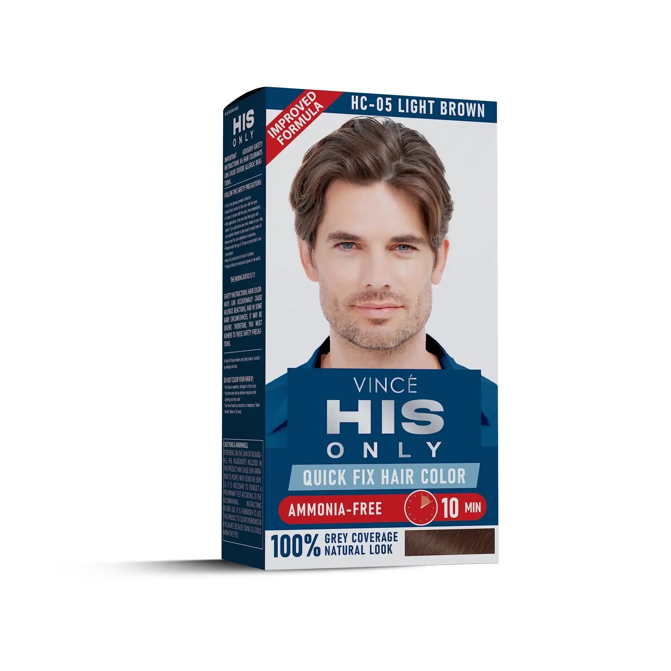 Vince Men Hair Color Light Brown HC05