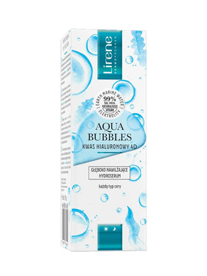 Lirene Aqua Bubbles Hyaluronic Acid Deeply Moisturizing Serum 30ml — concentrated HA hydroserum