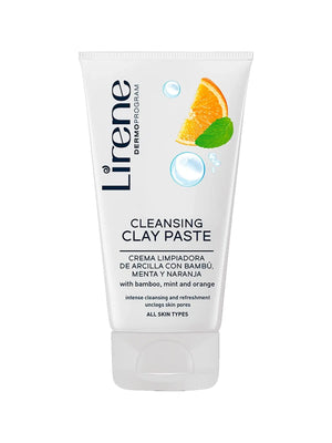 Lirene Cleansing Clay Paste with Bamboo, Mint & Orange – 150ml