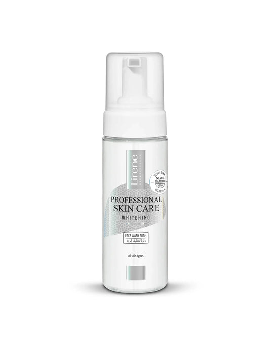Lirene Professional Brightening Face Foam — Vitamin C and Niacinamide daily cleanser