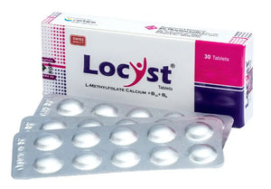Locyst Tablets — Myo-Inositol & Folic Acid for PCOS