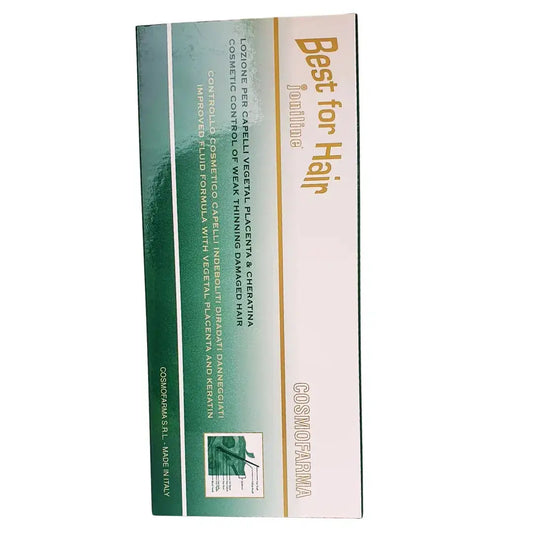 Joniline Hair Fluid Formula with Vegetal Placenta & Keratin (12 Vials x 10ml) | Made in Italy | derma.pk