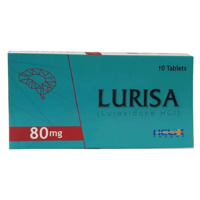 Lurisa 80mg Tablet – Antipsychotic Medicine for Schizophrenia & Bipolar Disorder