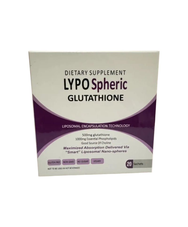 LypoSpheric Glutathione Sachets – Advanced Skin Whitening Formula
