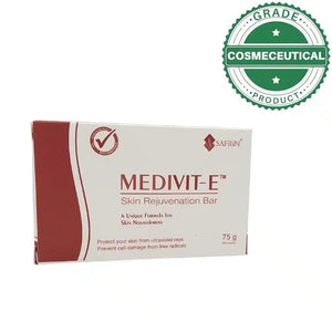 Medivite-E antioxidant Vitamin E nourishing soap bar 75g back pack – View Product Detail